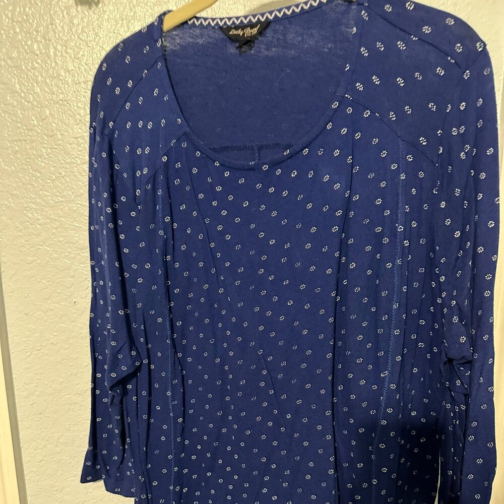 Lucky Brand Blue Shirt